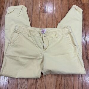 Mossimo Supply Co. Light Yellow Pants
